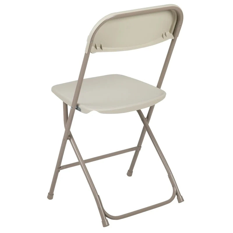 Chaise pliante en plastique - Lot de 10 - Capacité de 295 kg - Chaise événementielle