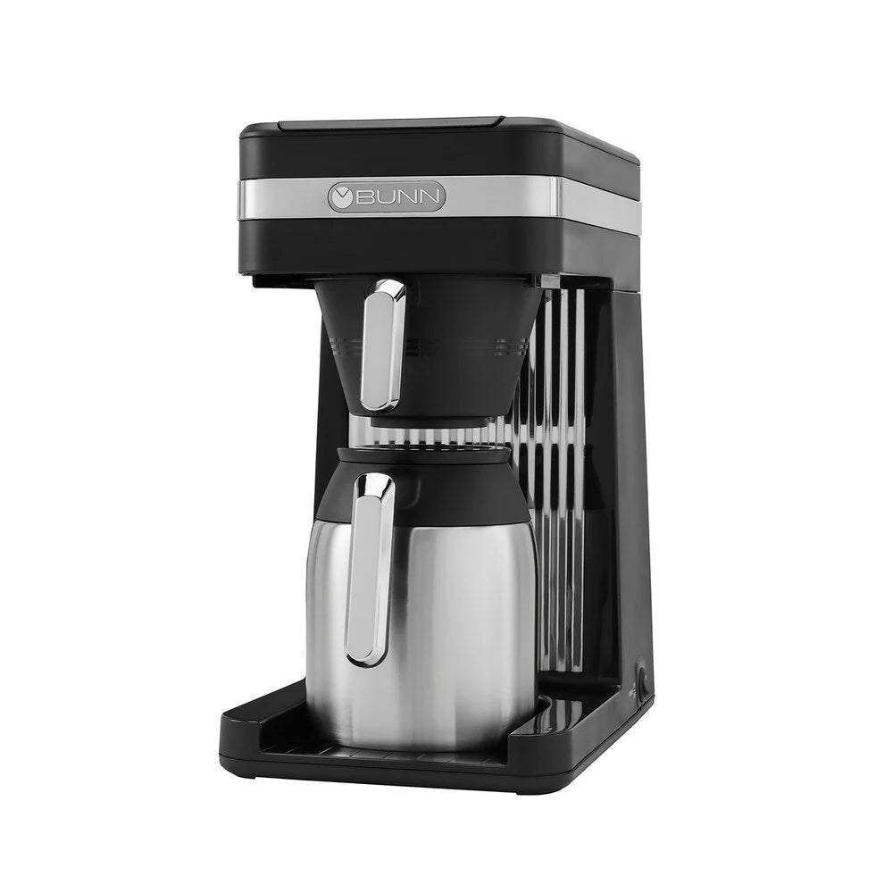 BUNN Speed Brew CSB3T Cafetière 10 tasses noire/argent