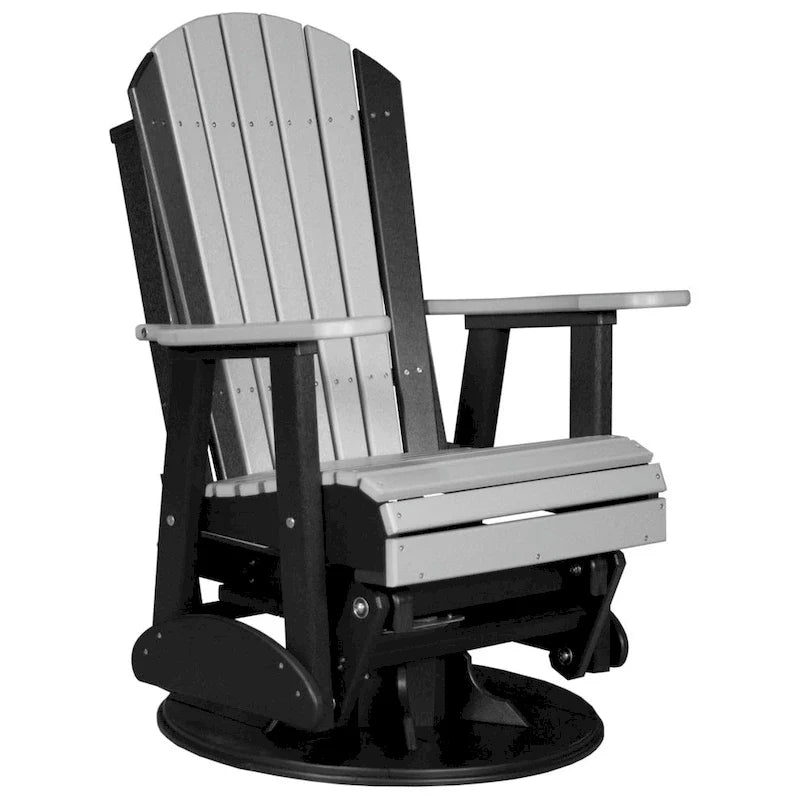 Chaise pivotante et coulissante Adirondack en Poly Lumber