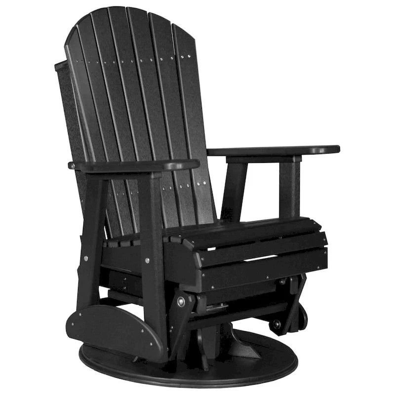 Chaise pivotante et coulissante Adirondack en Poly Lumber