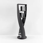 Bibliothèque verticale contemporaine en bois 5 niveaux Hourglass