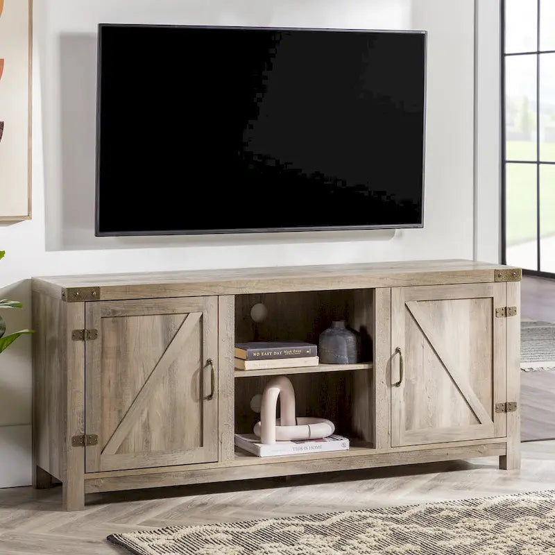 Meuble TV porte de grange 58 po Middlebrook Firebranch