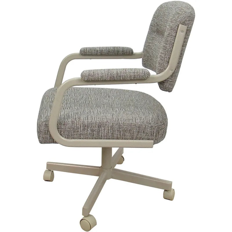 Chaise de Cuisine et de Salle à Manger Pivotante à Roulettes - M-110 - N/A