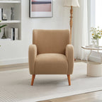 Fauteuil d'appoint moderne de luxe à dossier haut, fauteuil club, canapé individuel