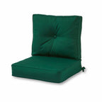 Ensemble de 2 coussins d'extérieur Sunbrella haut de gamme à assise profonde