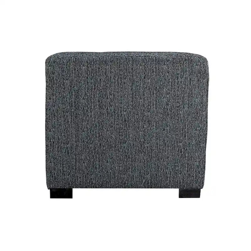 MJL Furniture Text2 Olivia Pouf carré capitonné 4 boutons