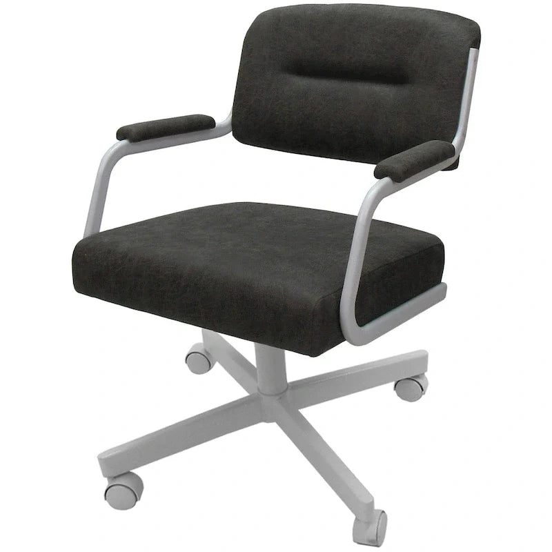 Chaise de Cuisine et de Salle à Manger Pivotante à Roulettes - M-110 - N/A