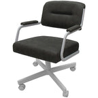 Chaise de Cuisine et de Salle à Manger Pivotante à Roulettes - M-110 - N/A