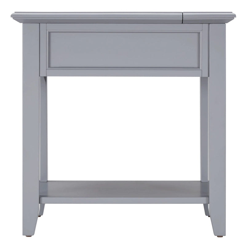 Table d'appoint à 1 tiroir Zayden avec station de charge par iNSPIRE Q Bold