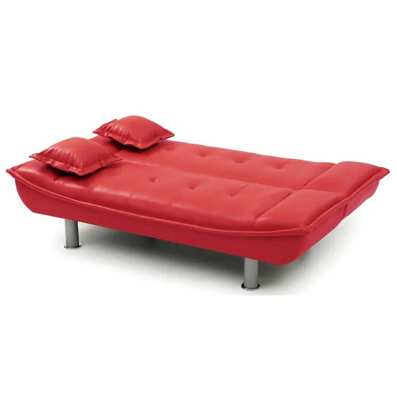 Canapé convertible en similicuir Lionel