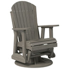 Chaise pivotante et coulissante Adirondack en Poly Lumber