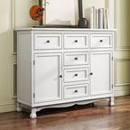 Meuble d'appoint rustique en bois marron pour le rangement du salon