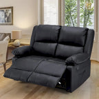 AECOJOY Causeuse inclinable 2 places avec fonction chauffage et massage