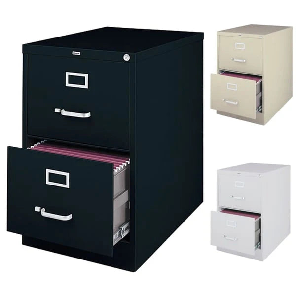 Classeur vertical commercial Hirsh à 2 tiroirs pour documents de format légal