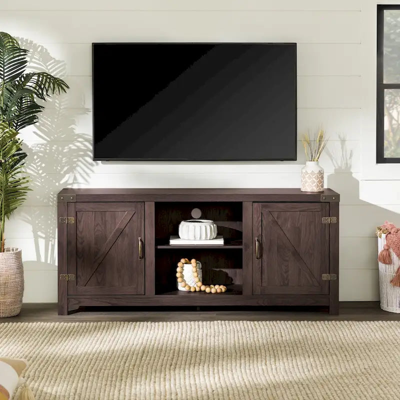Meuble TV porte de grange 58 po Middlebrook Firebranch