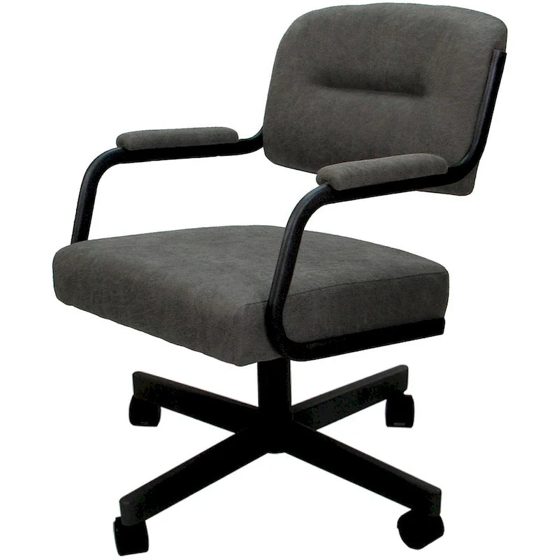 Chaise de Cuisine et de Salle à Manger Pivotante à Roulettes - M-110 - N/A