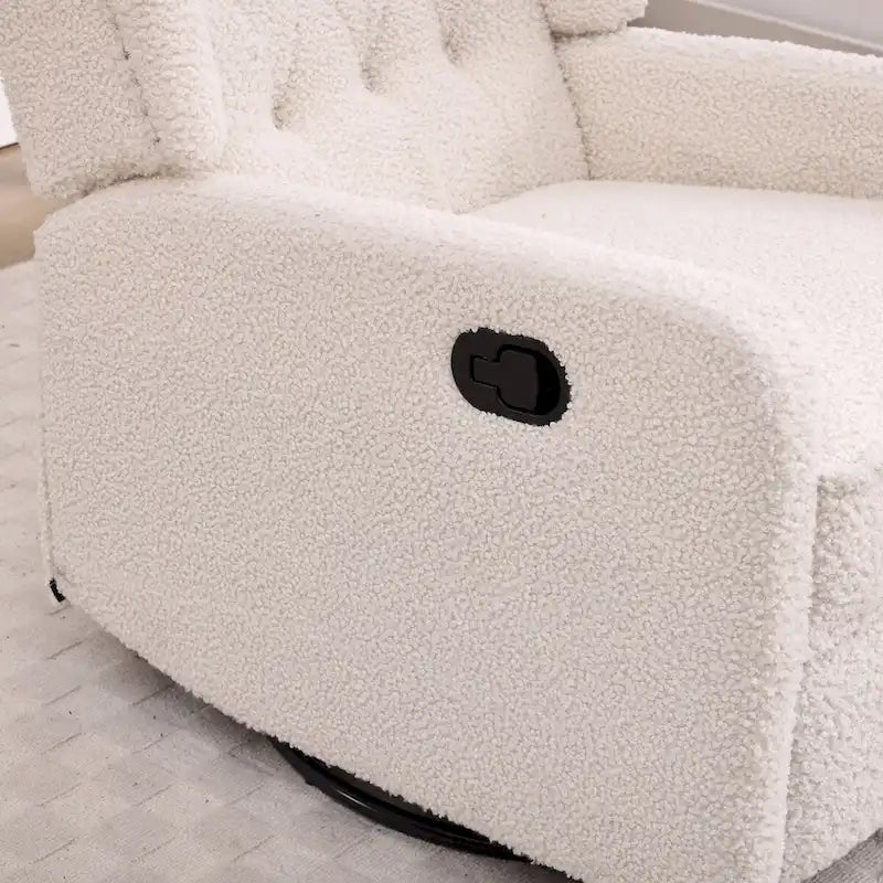 Fauteuil de relaxation multi-vitesses, rotatif à 360 degrés, avec fonction de bascule