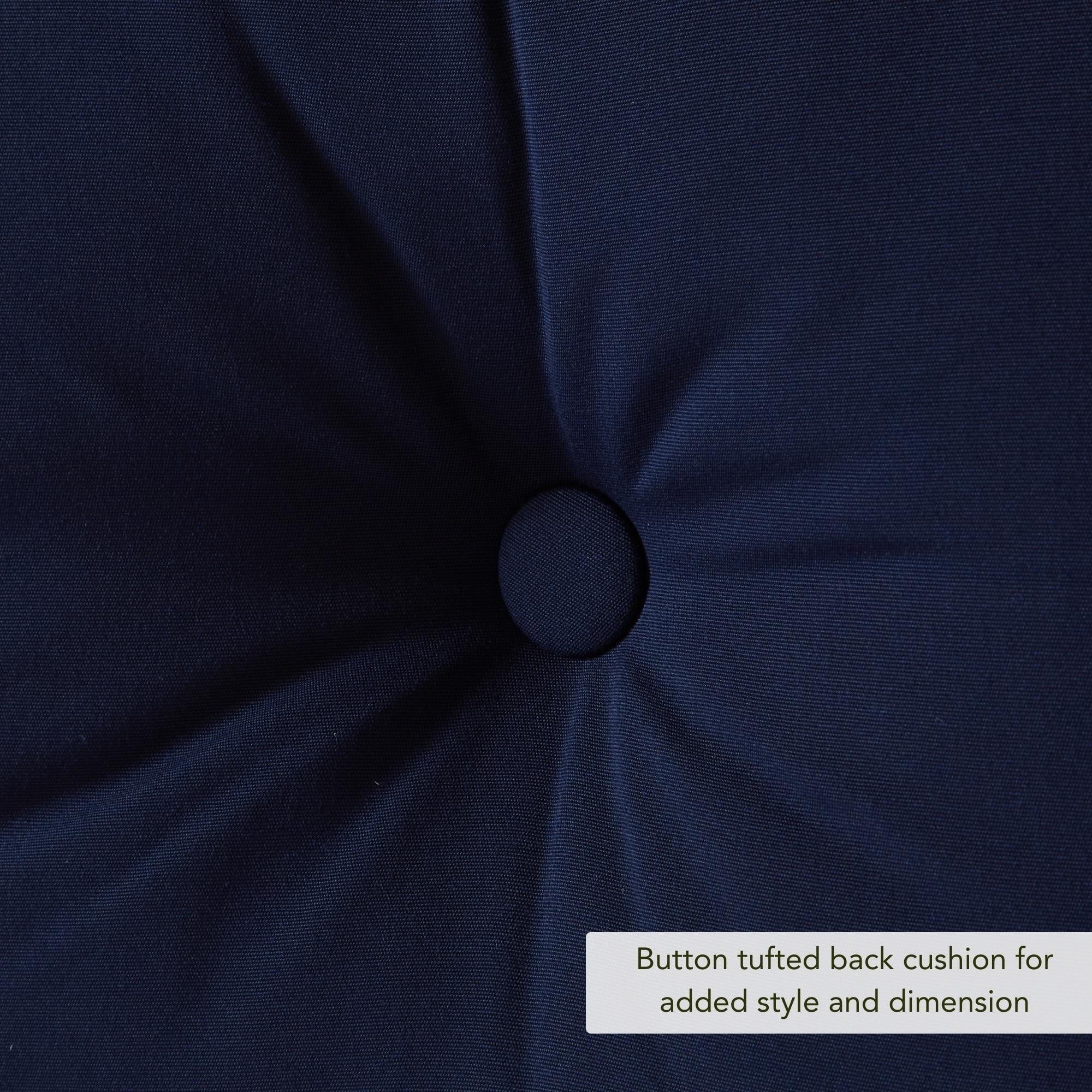 Ensemble de 2 coussins d'extérieur Sunbrella haut de gamme à assise profonde