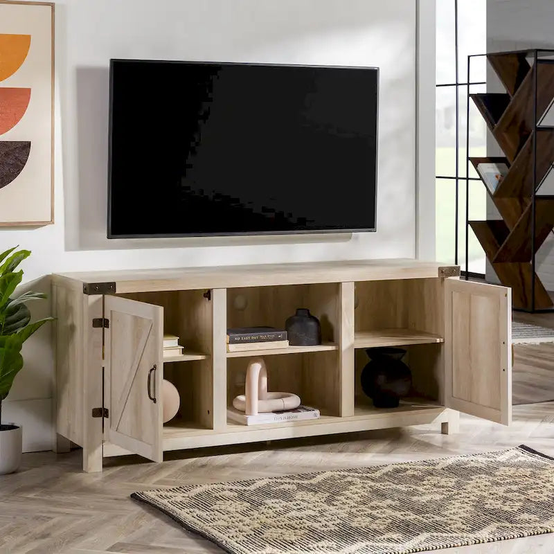 Meuble TV porte de grange 58 po Middlebrook Firebranch