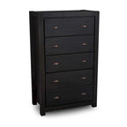 Commode 5 tiroirs en bois massif Montauk de Grain Wood Furniture