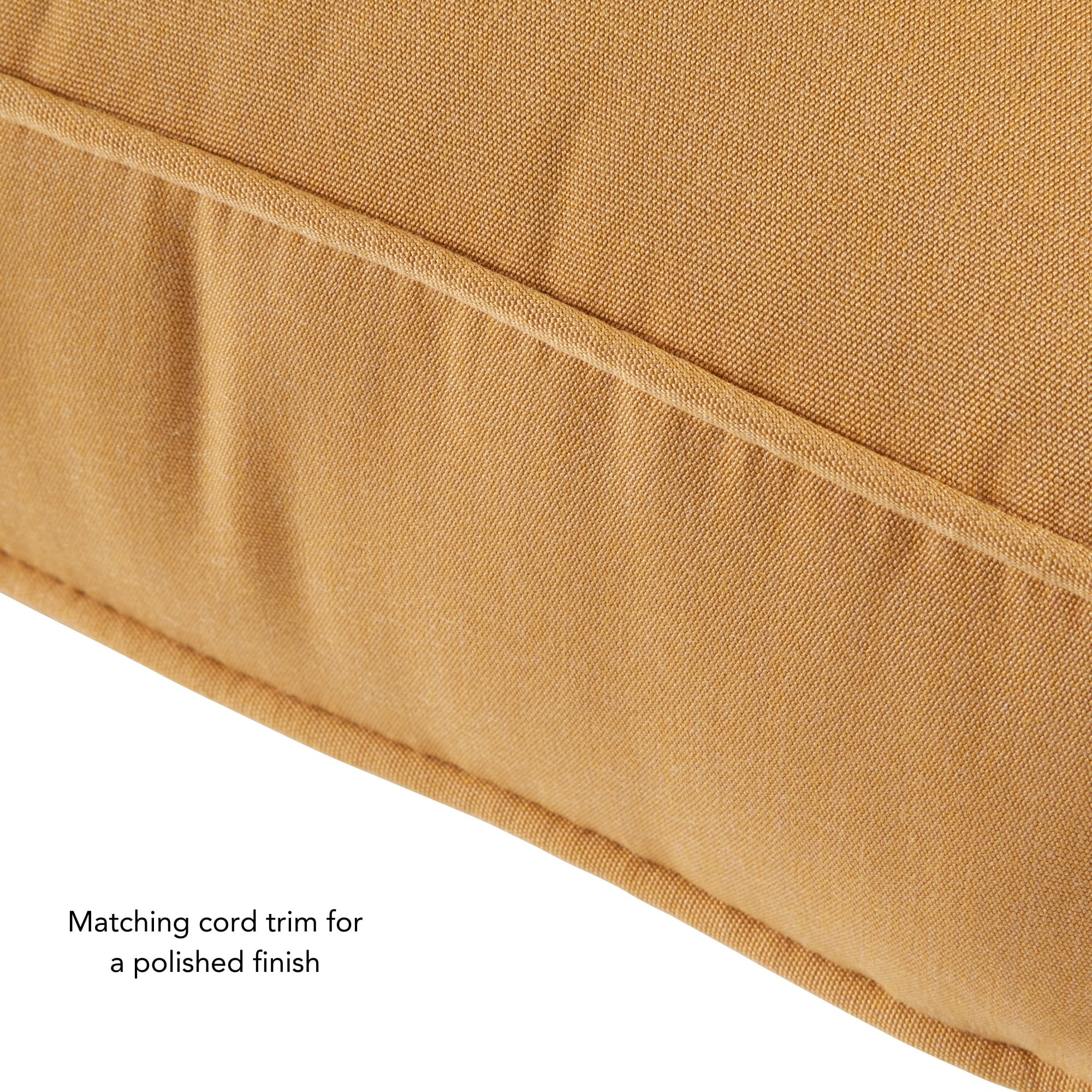 Ensemble de 2 coussins d'extérieur Sunbrella haut de gamme à assise profonde