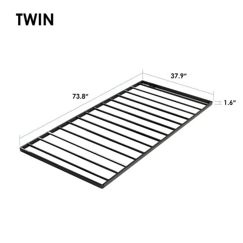 Remplacement de sommier à lattes métallique de 4,06 cm par Crown Comfort