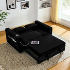 Canapé-lit convertible avec dossier réglable et port USB