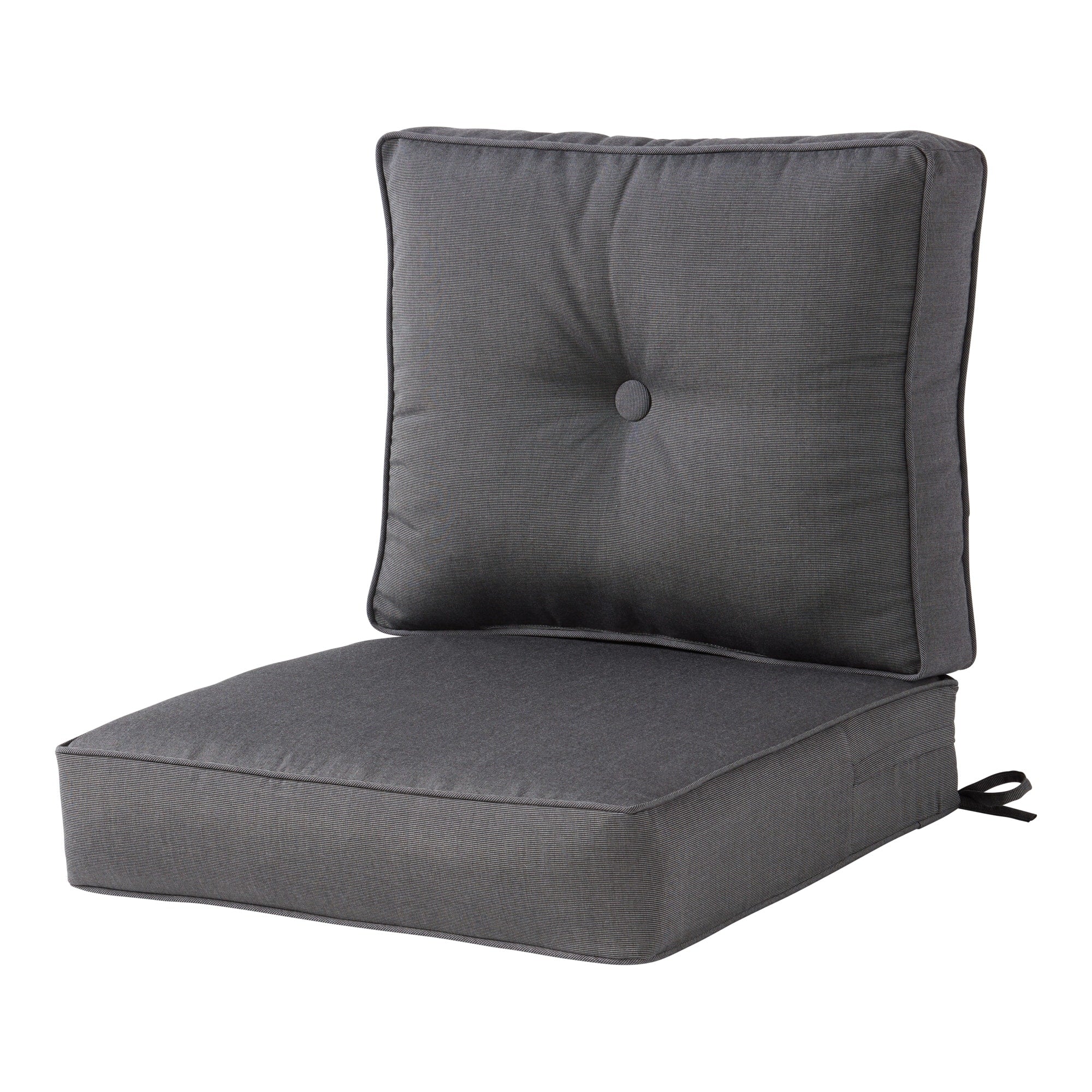 Ensemble de 2 coussins d'extérieur Sunbrella haut de gamme à assise profonde