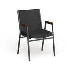 Chaise empilable robuste avec accoudoirs - 21P x 21L x 31H