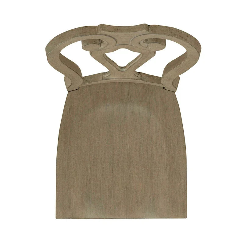 Chaise de salle à manger Magnolia Manor à dossier ajouré (lot de 2)