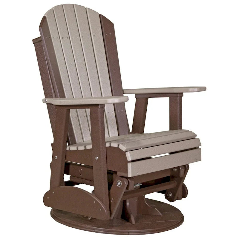 Chaise pivotante et coulissante Adirondack en Poly Lumber