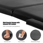 Table de massage portable 84L réglable lit de spa facial tatouage avec sac de transport