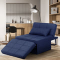 Canapé Convertible Lit Canapé Fauteuil Ottoman Pliant Fauteuils Inclinables pour Salon