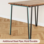 Ensemble Table et Chaises de Salle à Manger Moderne - 3 Pièces
