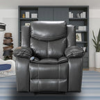 Fauteuil inclinable en cuir, large, durable, avec massage et chauffage