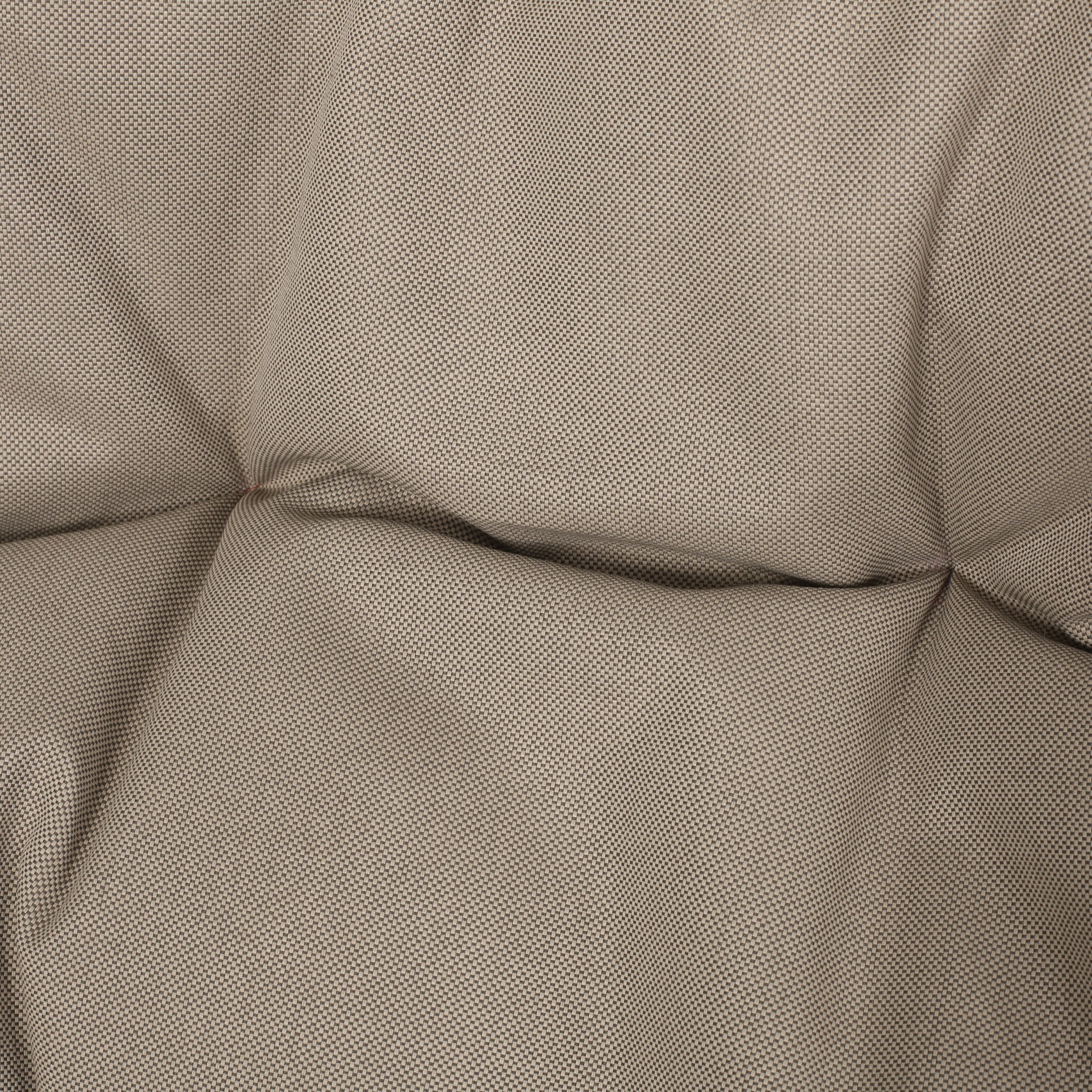 Chaise suspendue pliable d'extérieur Coloma en osier et corde avec support