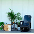 Chaise pivotante et coulissante Adirondack en Poly Lumber