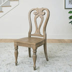 Chaise de salle à manger Magnolia Manor à dossier ajouré (lot de 2)