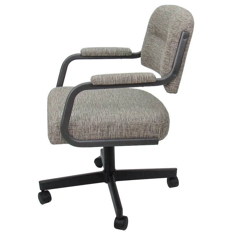 Chaise de Cuisine et de Salle à Manger Pivotante à Roulettes - M-110 - N/A