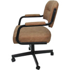 Chaise de Cuisine et de Salle à Manger Pivotante à Roulettes - M-110 - N/A