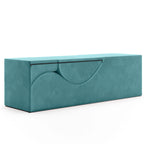 Avana Kami Chaise convertible / Yoga & Massage - Pouf 2 en 1 avec chaise longue de yoga pliable dissimulée, microvelours - N/A