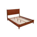 Lit plateforme Flynn Alpine Furniture, Chêne