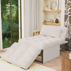 Canapé Convertible Lit Canapé Fauteuil Ottoman Pliant Fauteuils Inclinables pour Salon