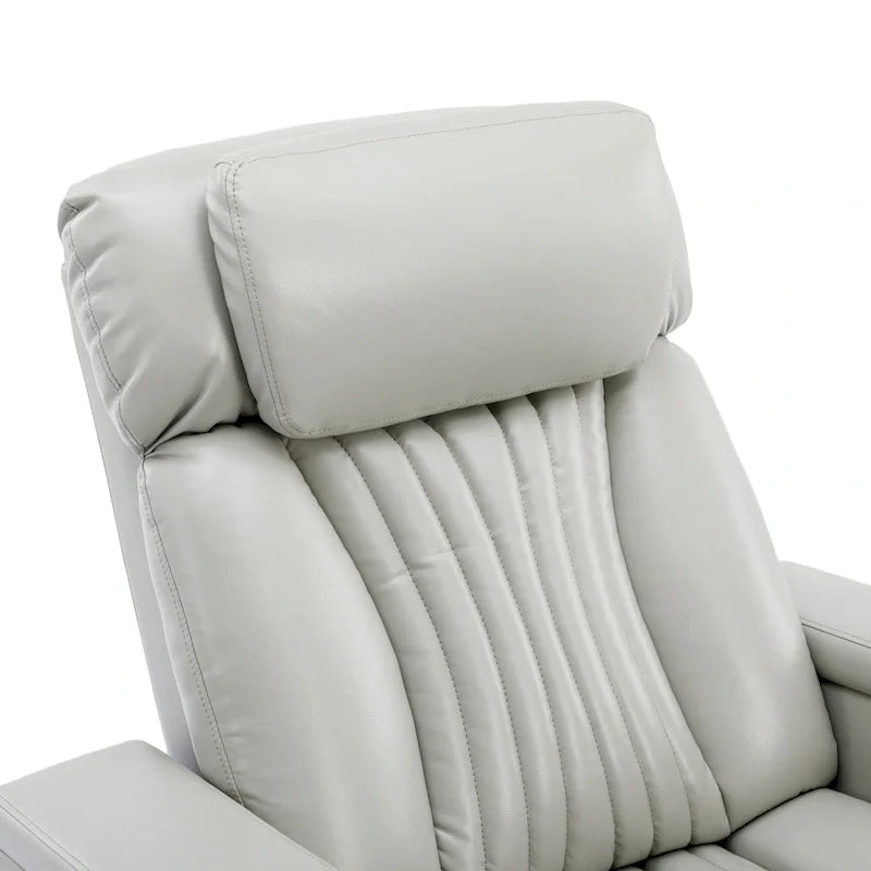 Fauteuil inclinable motorisé de cinéma maison multifonctionnel pivotant à 270°