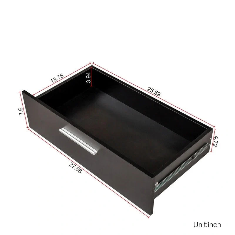 Commode double à 8 tiroirs compacte