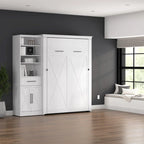 Lit escamotable grand modèle Key West avec garde-robe (88W) de Bestar