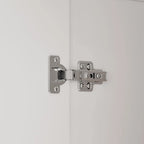 Armoire Penderie en Bois avec 6 Cubes de Rangement et Tringle Suspendue