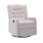 Fauteuil de relaxation multi-vitesses, rotatif à 360 degrés, avec fonction de bascule