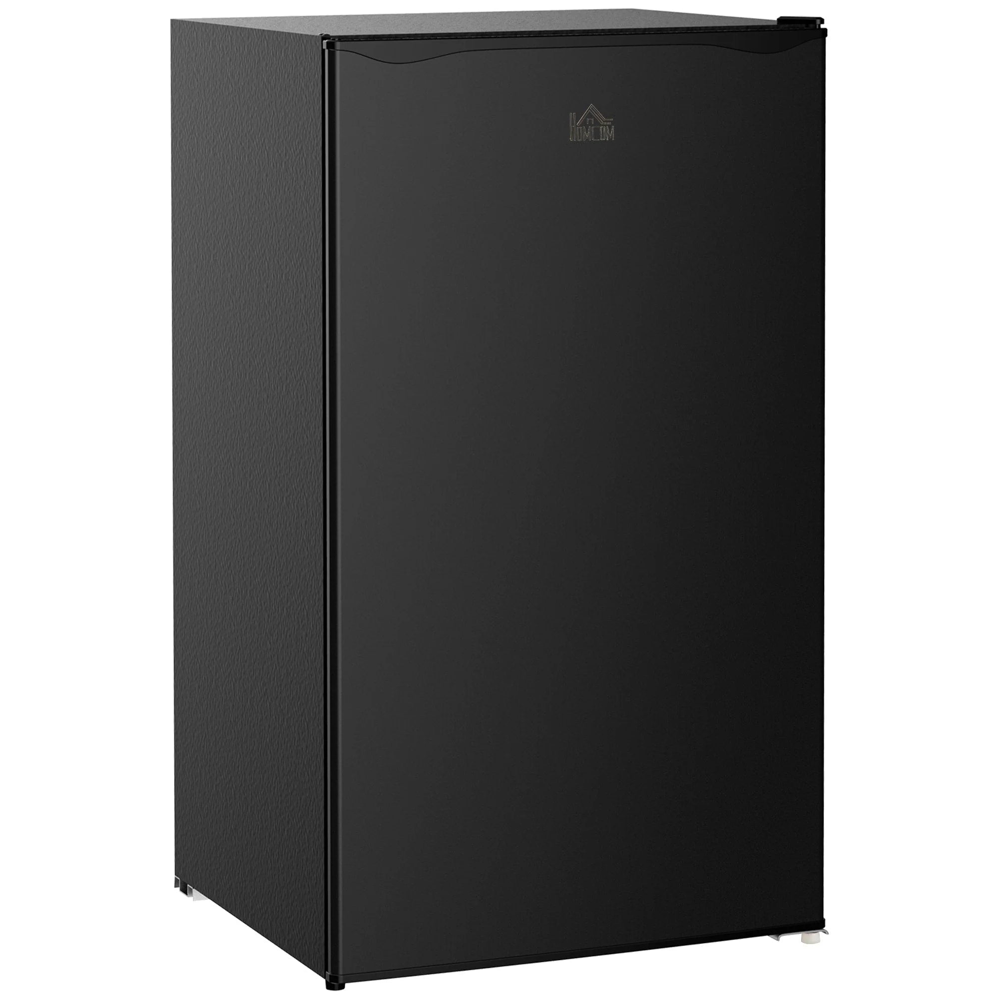 HOMCOM Mini-réfrigérateur avec congélateur 90 L, réfrigérateur compact à porte unique avec thermostat réglable pour chambre à coucher
