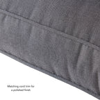 Ensemble de 2 coussins d'extérieur Sunbrella haut de gamme à assise profonde